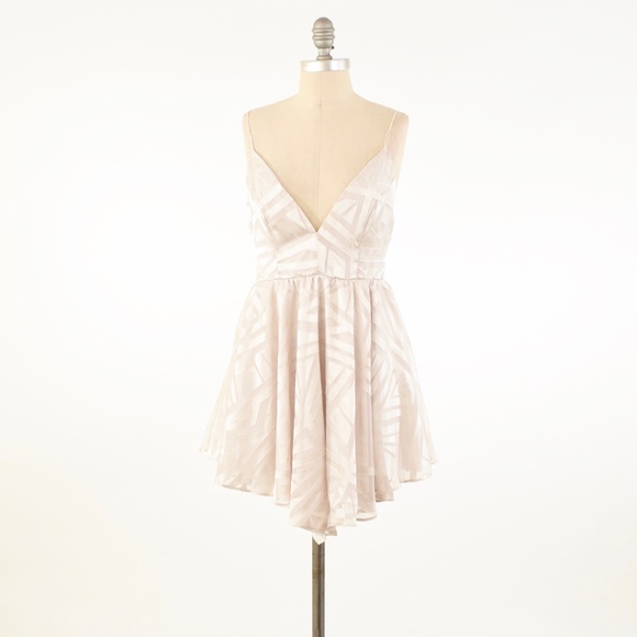 Missguided Dresses & Skirts - NWT Missguided Burnout Geo-Print Flared Mini Dress